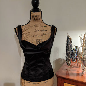 White House Black Market Corset Top